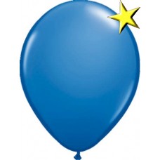 Metallic Ballonnen Donker Blauw 10/50/100 stuks